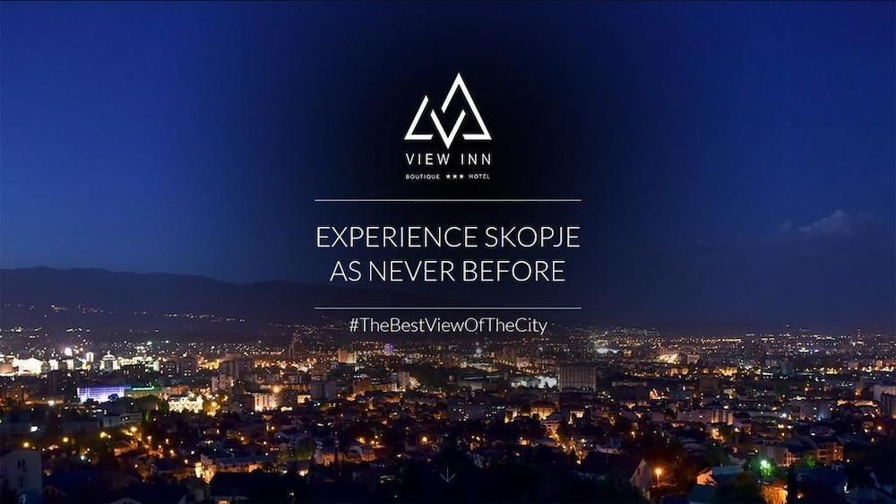 View Inn Boutique Hotel สโกเปีย ภายนอก รูปภาพ