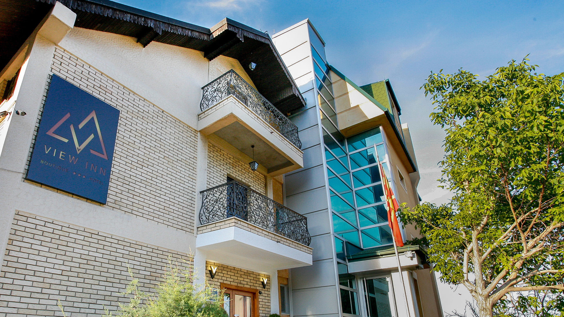 View Inn Boutique Hotel สโกเปีย ภายนอก รูปภาพ