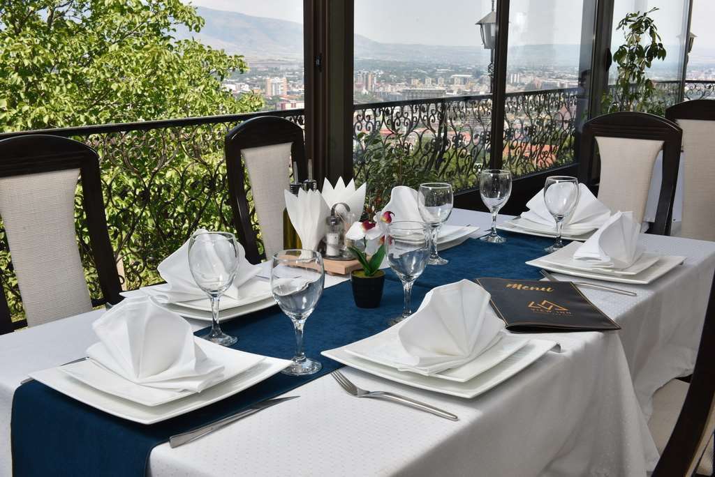 View Inn Boutique Hotel สโกเปีย ร้านอาหาร รูปภาพ